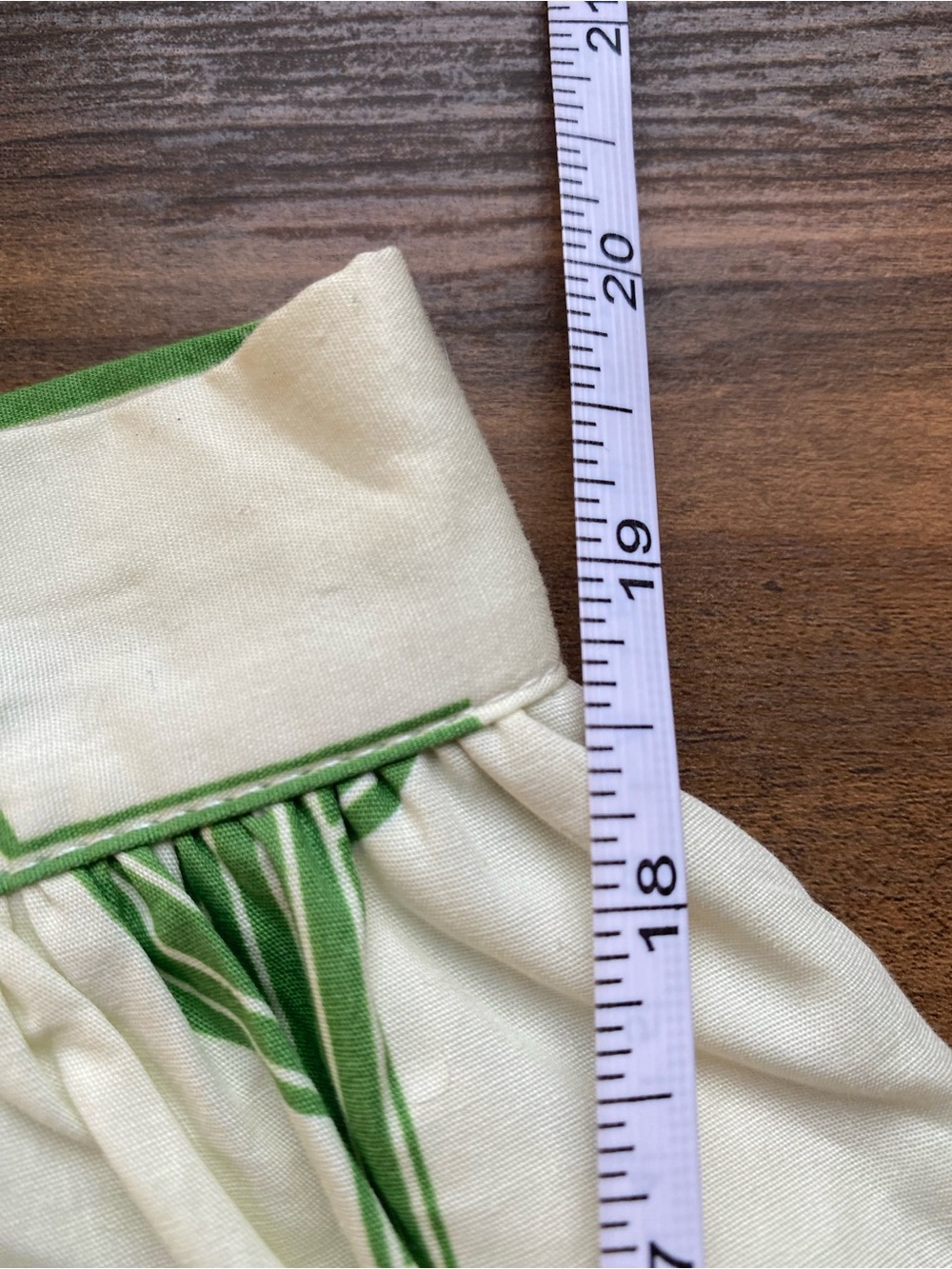 Modcloth Cream Skater Skirt with Green Cactus Print - Picture 8 of 9